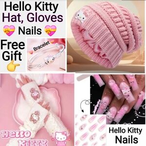 Hello Kitty 💝 Bundle of (3)Free Gift 🎁 Hello Kitty Bracelet 💝